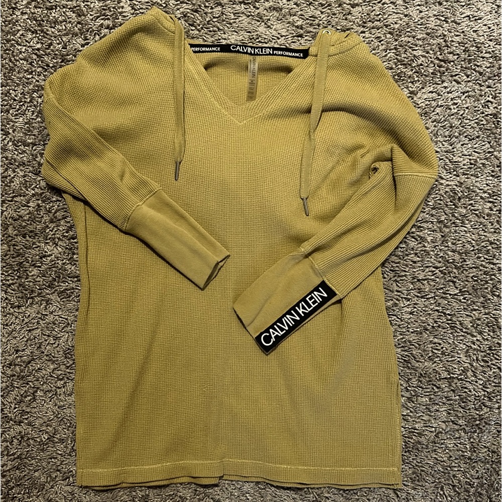 Calvin Klein 3/4 sleeve Athletic wear Size XS